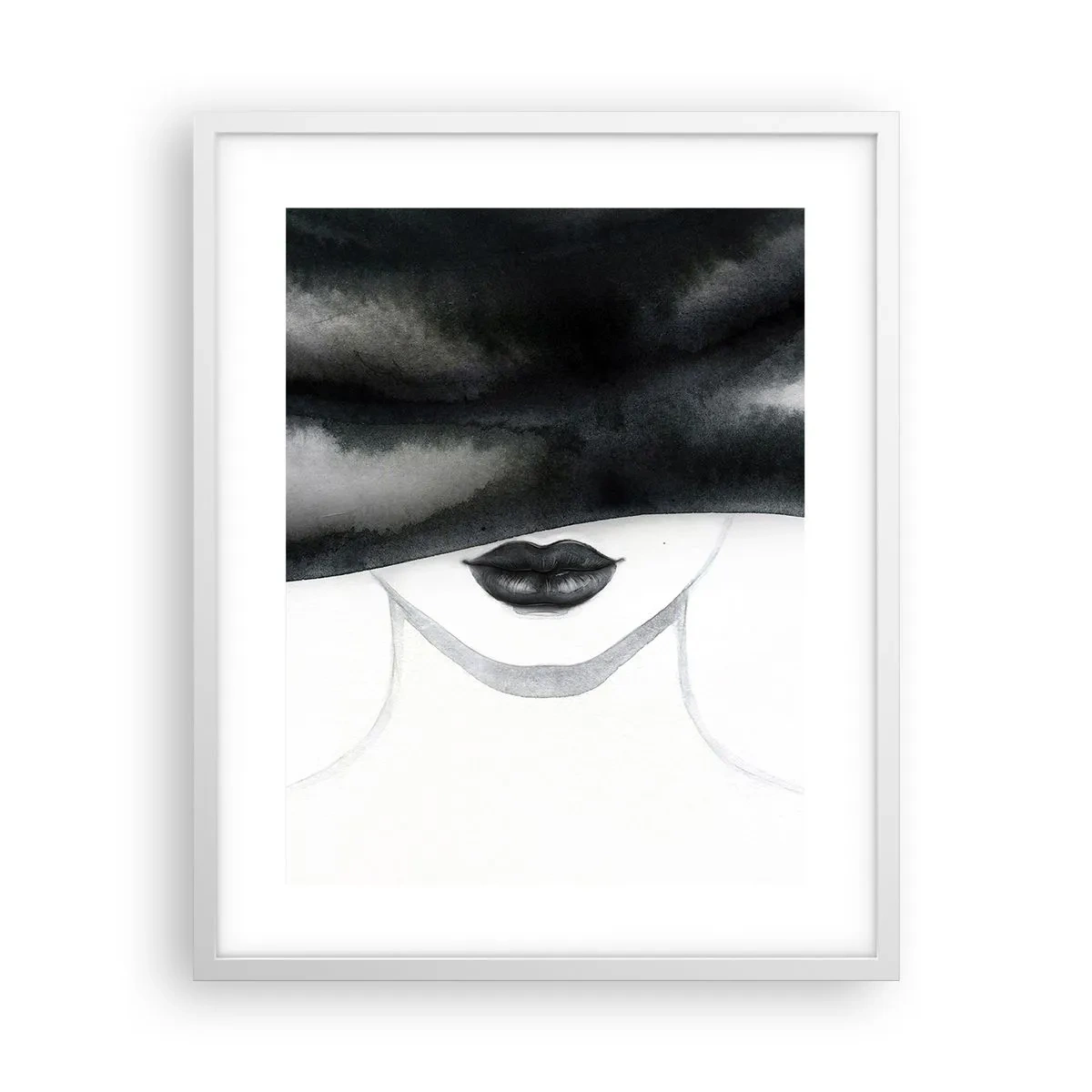 Plakat i hvid ramme - Et sensuelt mysterium - 40x50 cm