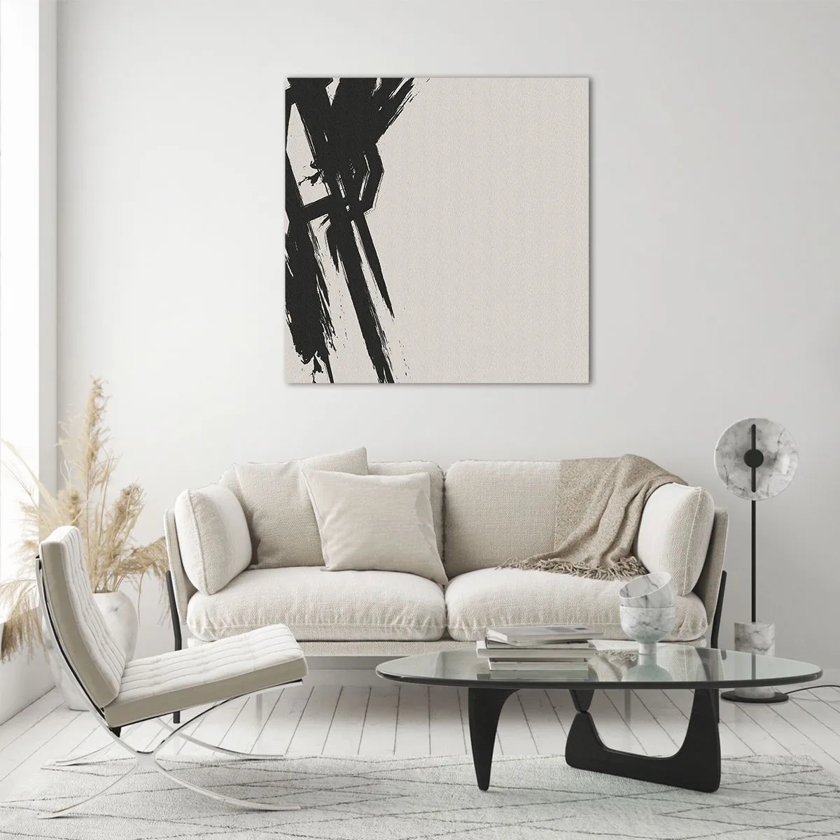 Billede på glas - Ustoppeligt momentum - 40x40 cm