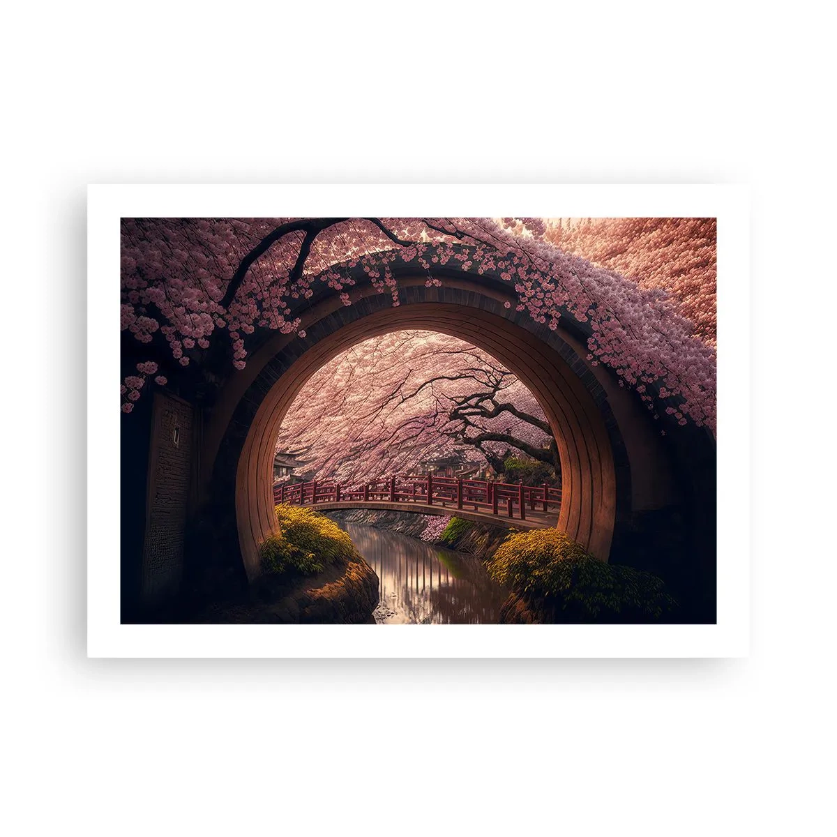 Plakat - Japansk forår - 70x50 cm