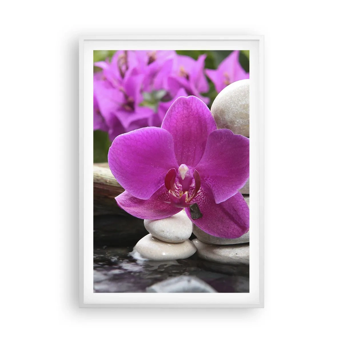 Plakat i hvid ramme - Du hviler allerede - 61x91 cm