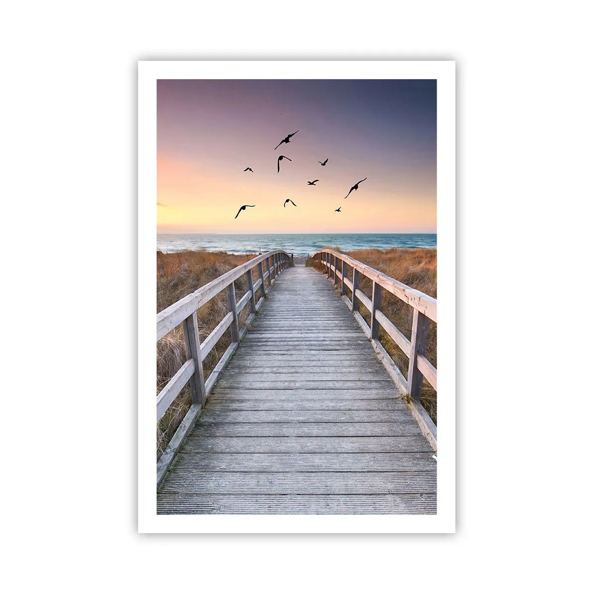 Plakat - Rummet med højder - 61x91 cm