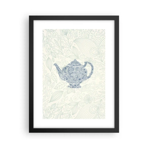 Plakat i sort ramme - Teens charme - 30x40 cm