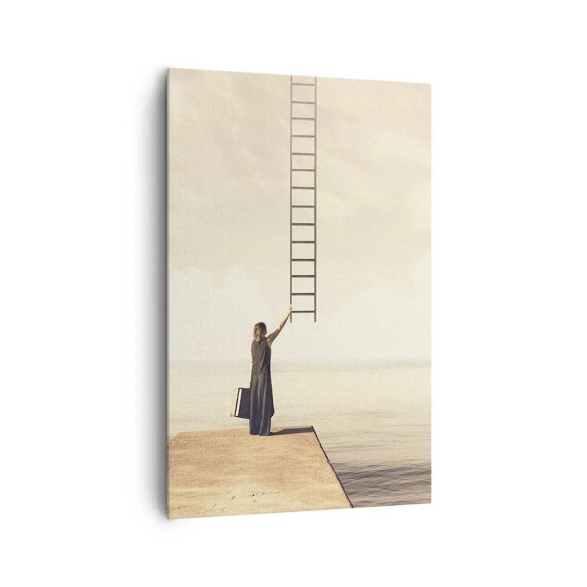 Lærredstryk - Billede på lærred - En magisk rejse - 80x120 cm