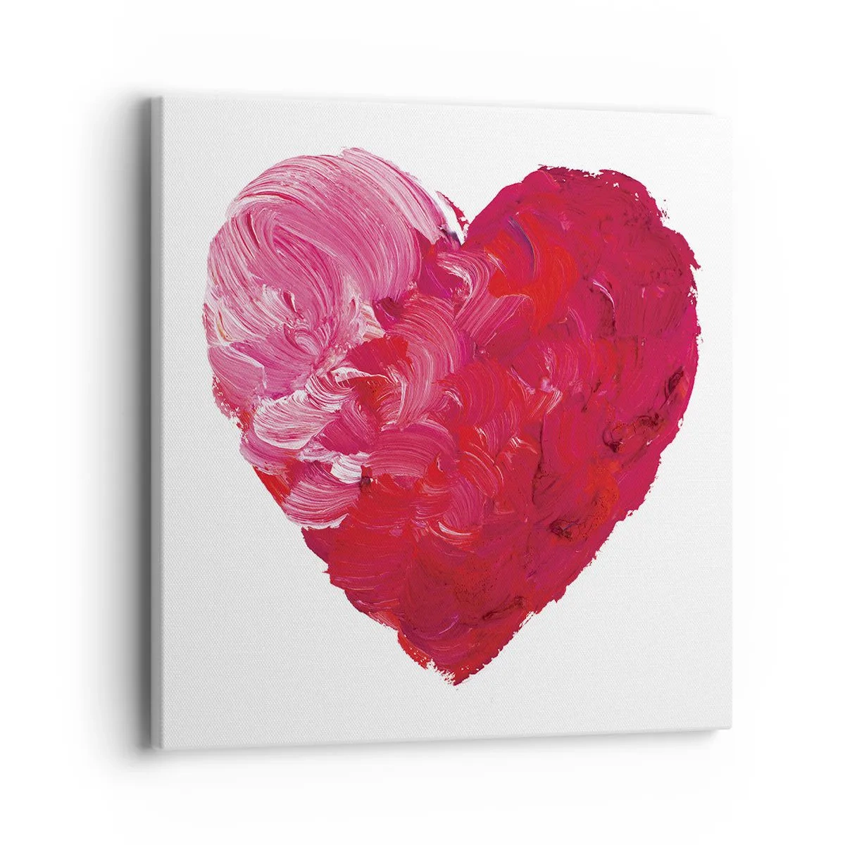 Lærredstryk - Billede på lærred - All you need is love - 40x40 cm