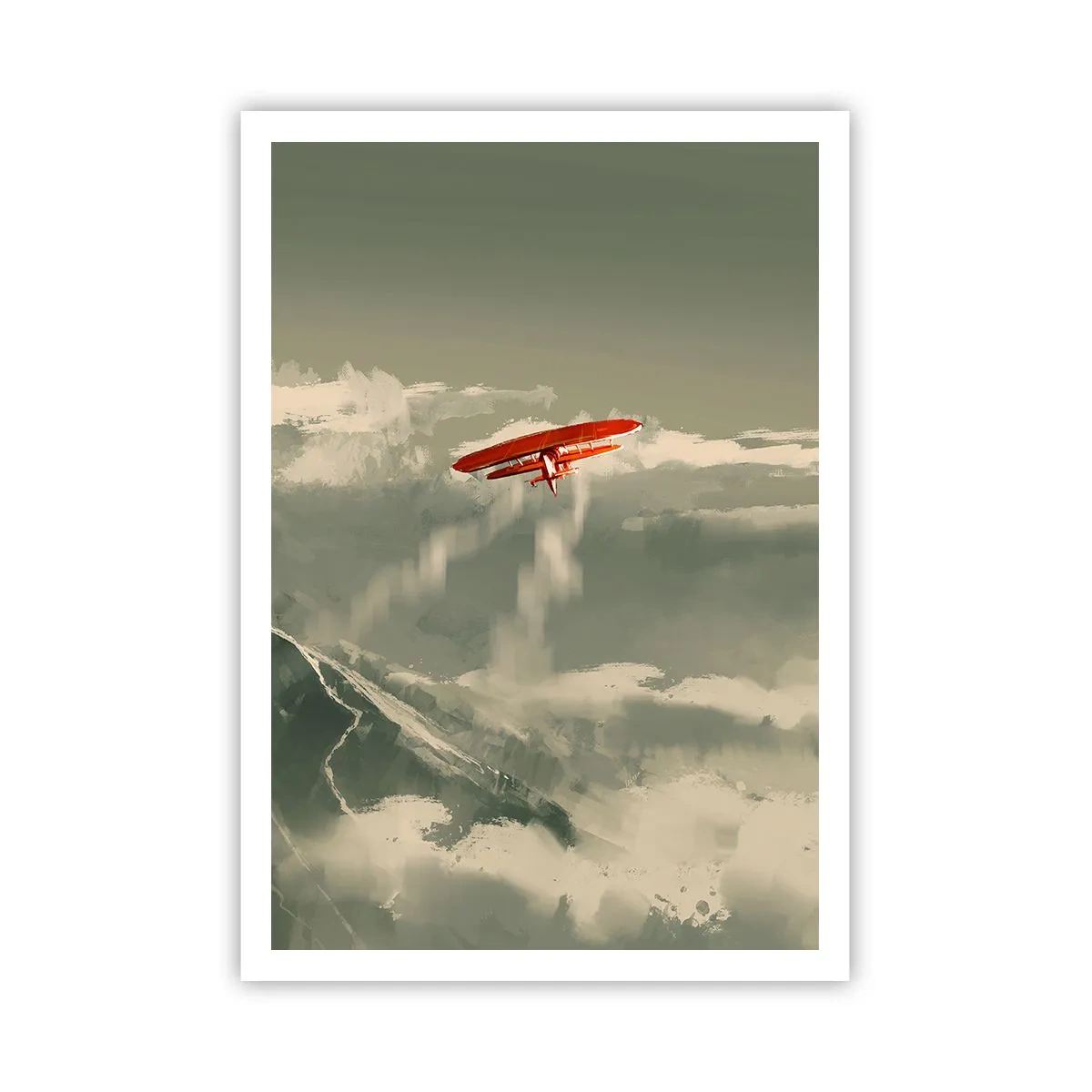 Plakat - Frygtløs pioner - 70x100 cm