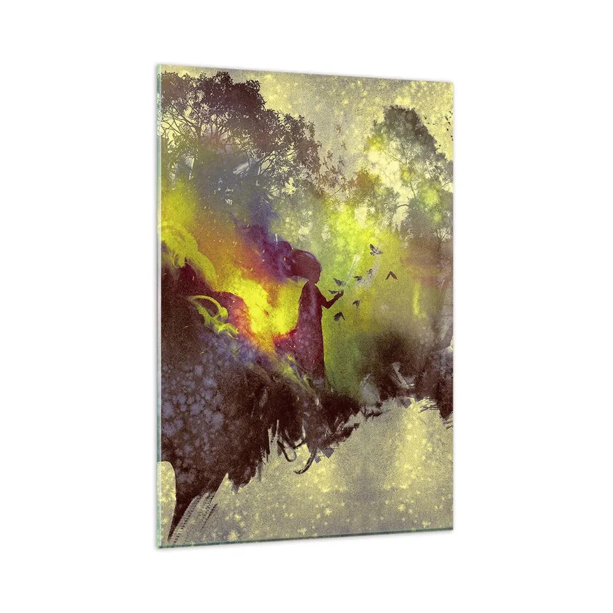 Billede på glas - Moder Natur - 80x120 cm