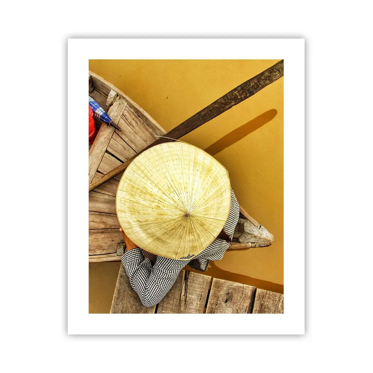 Plakat - Livet på den gule flod - 40x50 cm