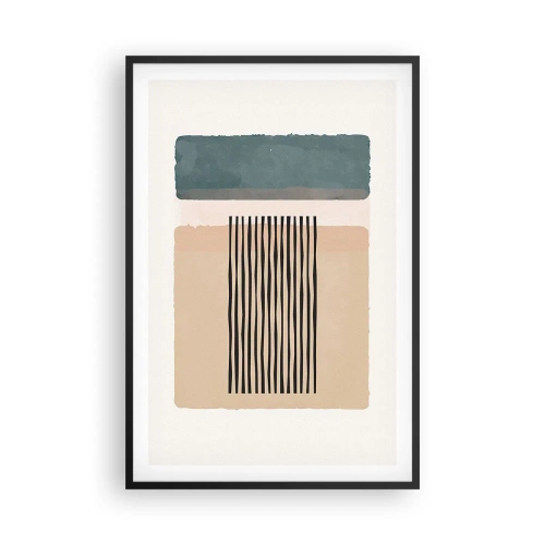 Plakat i sort ramme - Alt er i god stand - 61x91 cm
