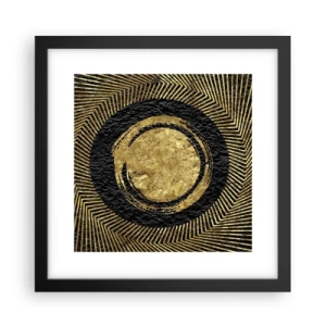 Plakat i sort ramme - Glamour-komposition - 30x30 cm