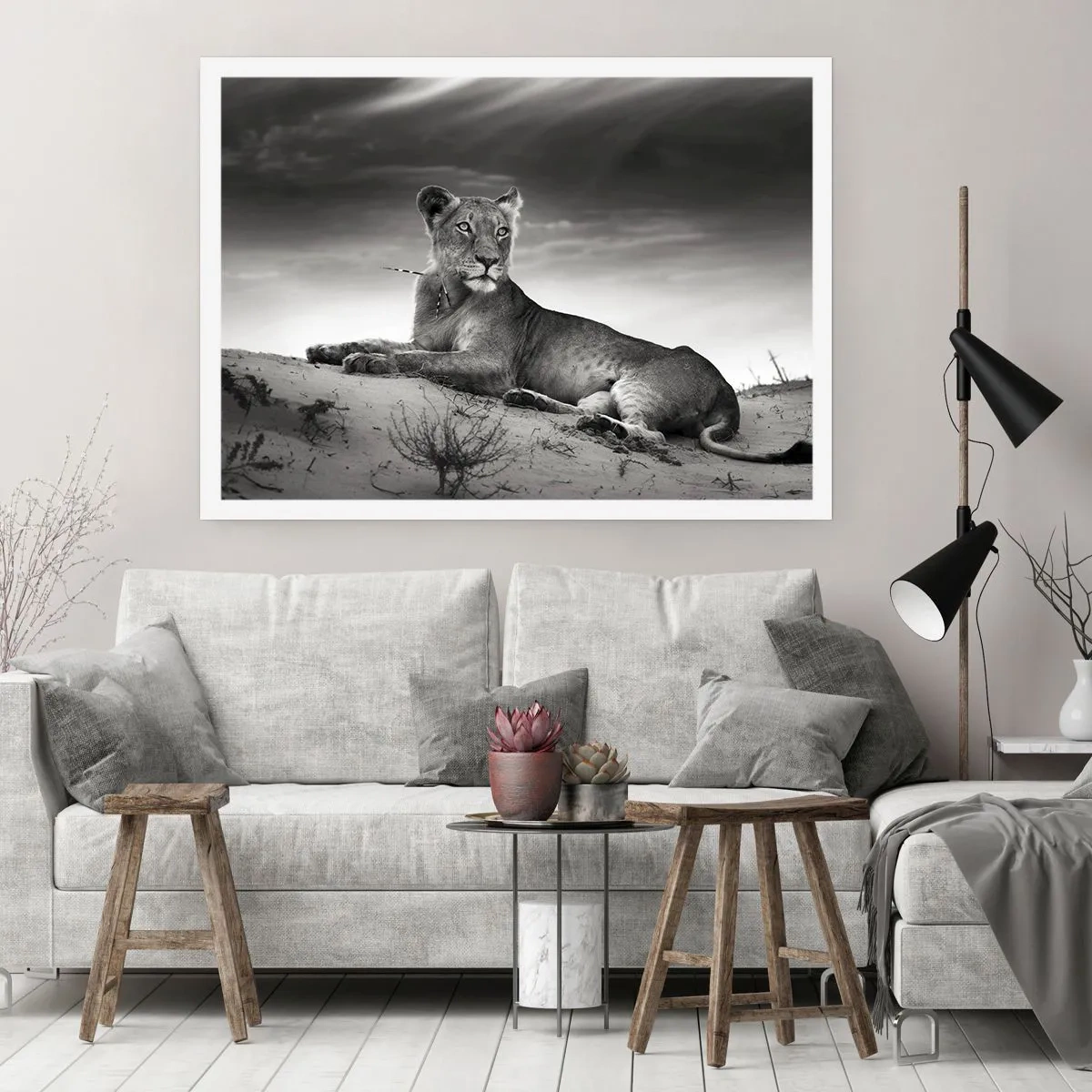 Plakat - Resten af ørkendronningen - 40x30 cm