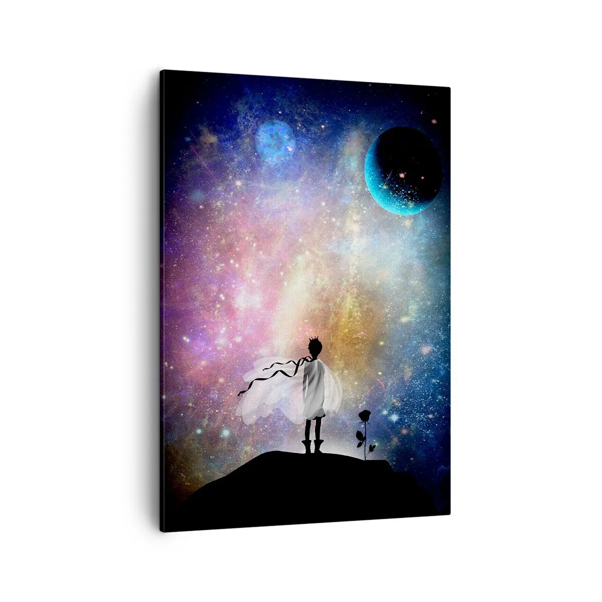 Lærredstryk - Billede på lærred - Lille prins - 50x70 cm