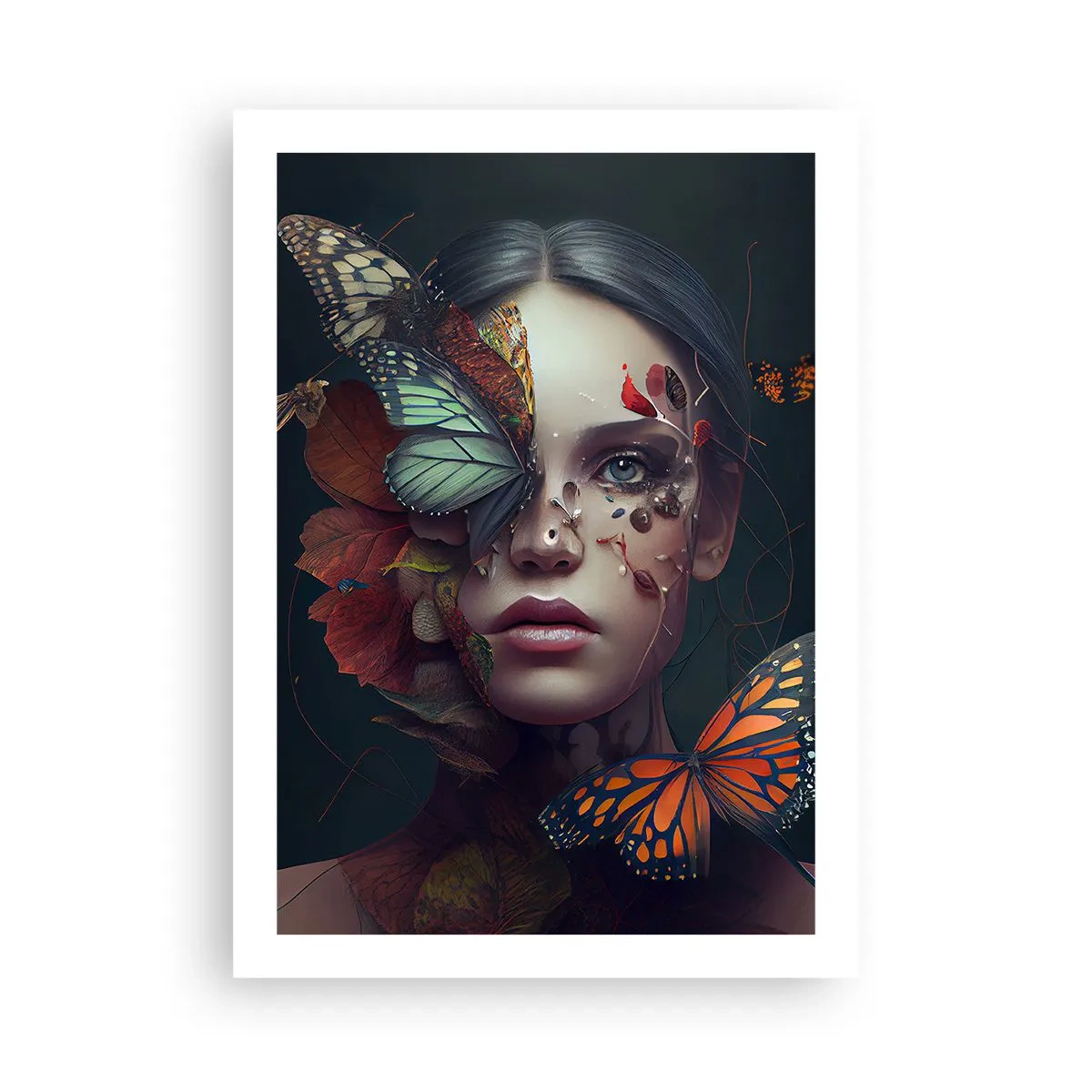 Plakat - En vidunderlig metamorfose - 50x70 cm