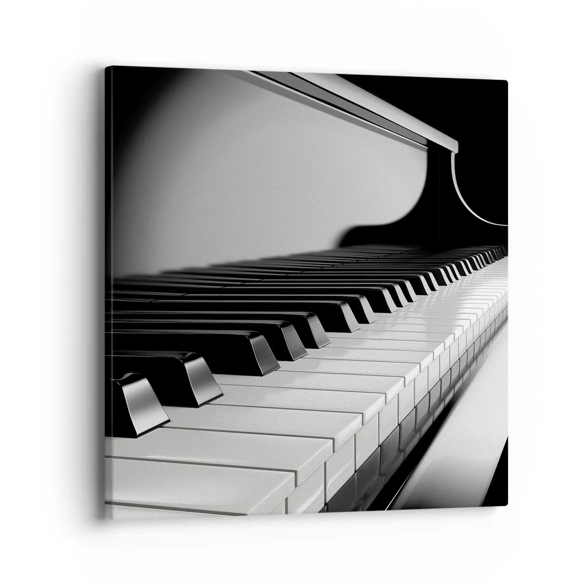 Lærredstryk - Billede på lærred - Harmoni af former og farver - 40x40 cm