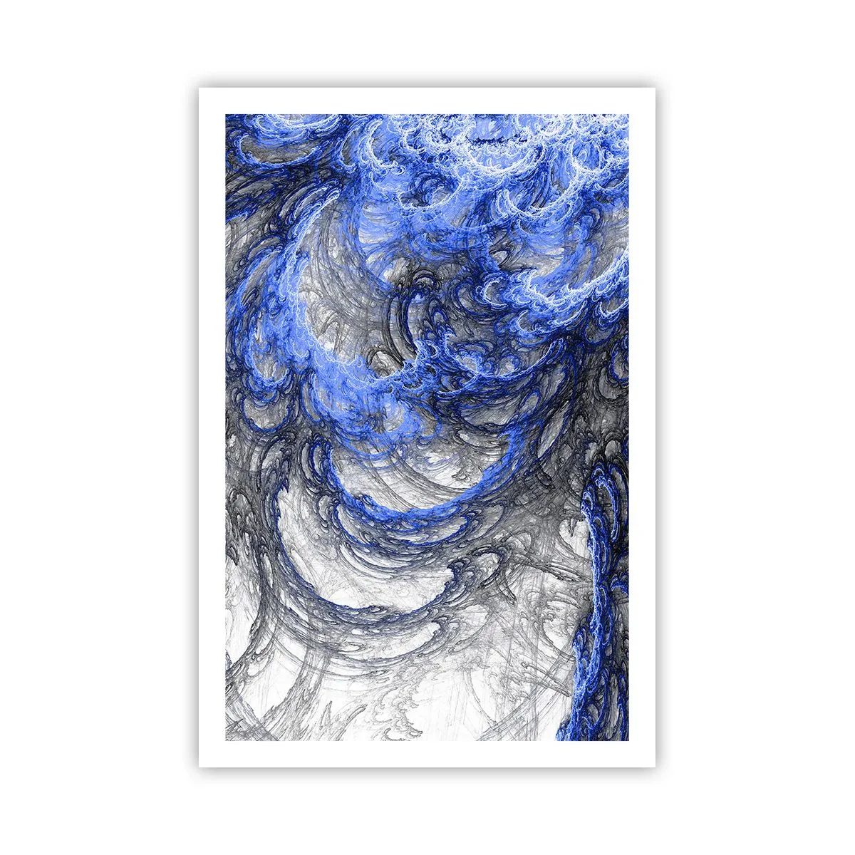 Plakat - En bølges fødsel - 61x91 cm