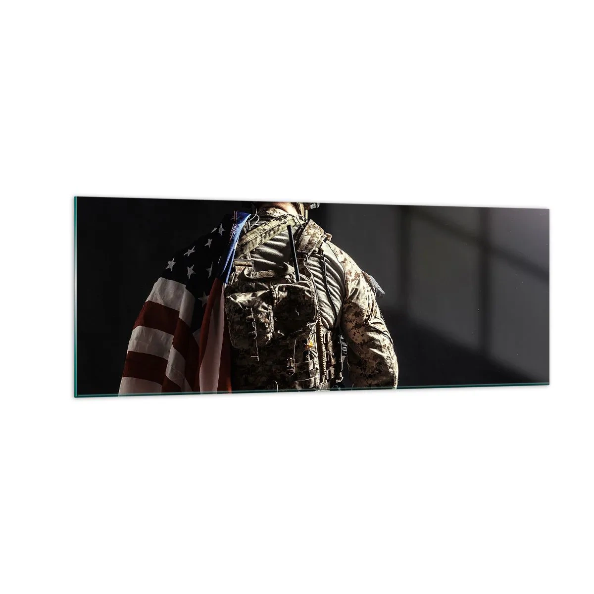 Billede på glas - Det er grunden til, at - 140x50 cm