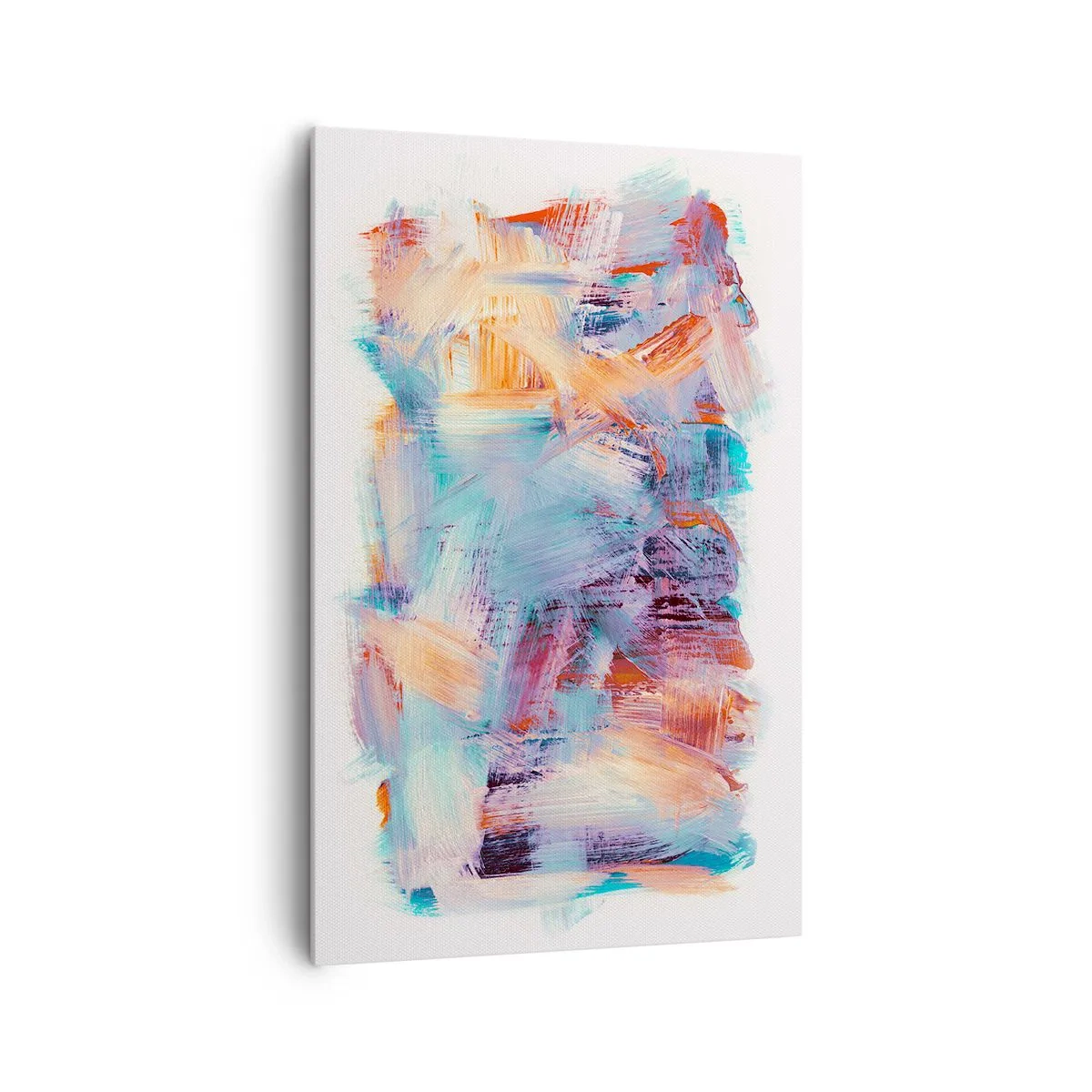 Lærredstryk - Billede på lærred - Farverigt rod - 80x120 cm