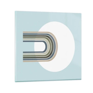 Billede på glas - Uimodståelig tiltrækningskraft - 50x50 cm