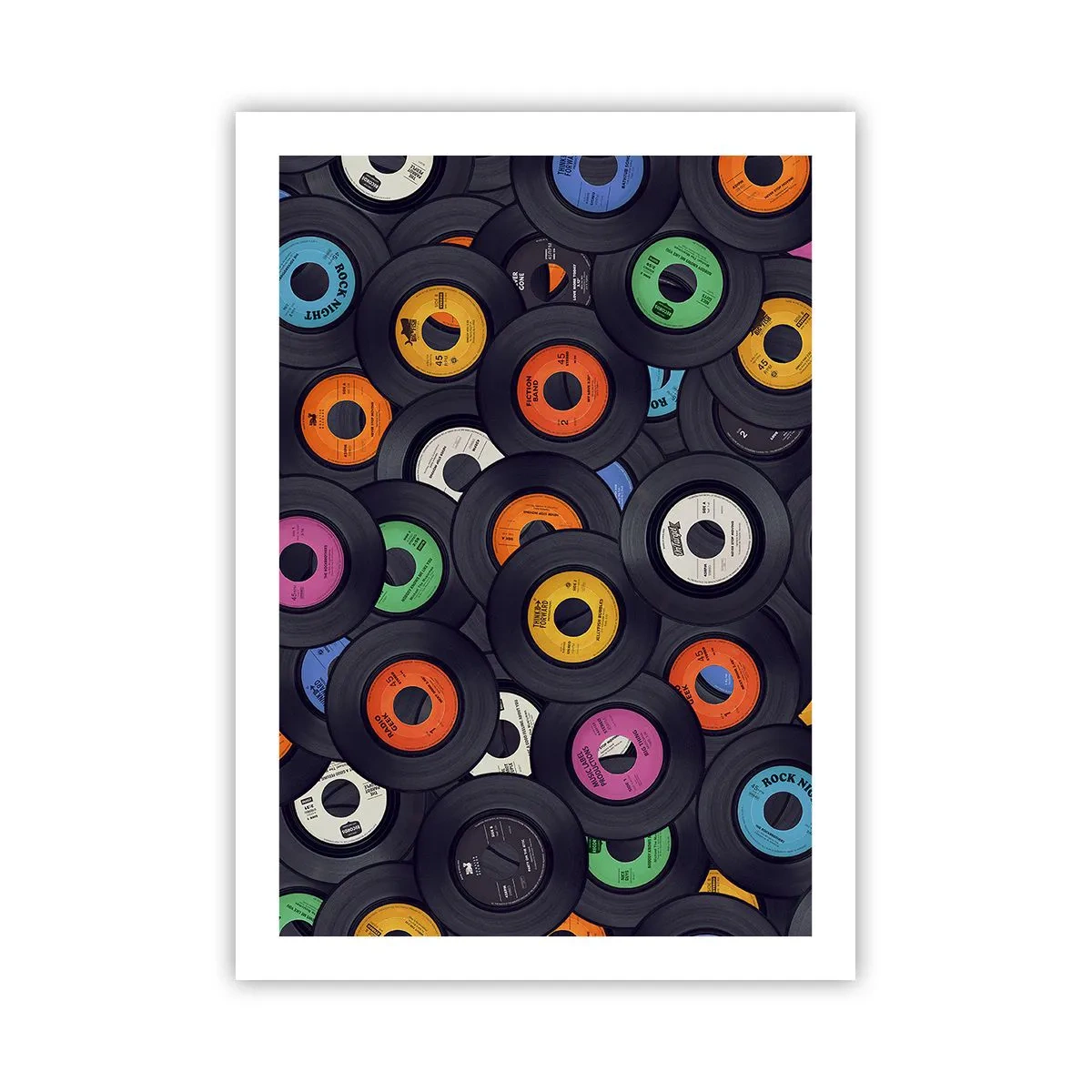 Plakat - Farver fra klassikerne - 50x70 cm