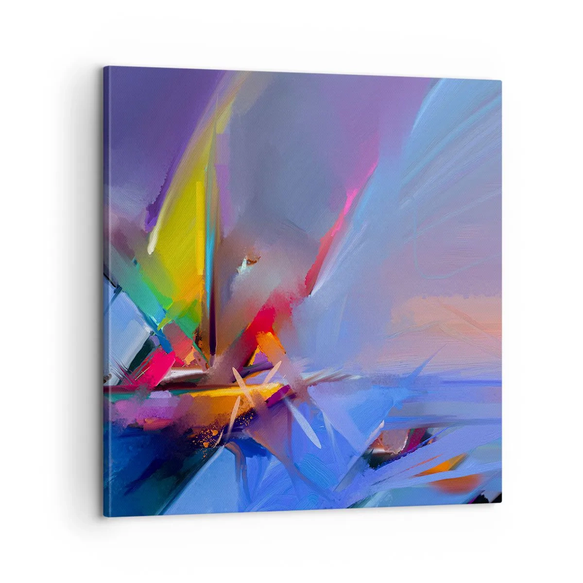 Lærredstryk - Billede på lærred - Propeller som en fugl - 60x60 cm