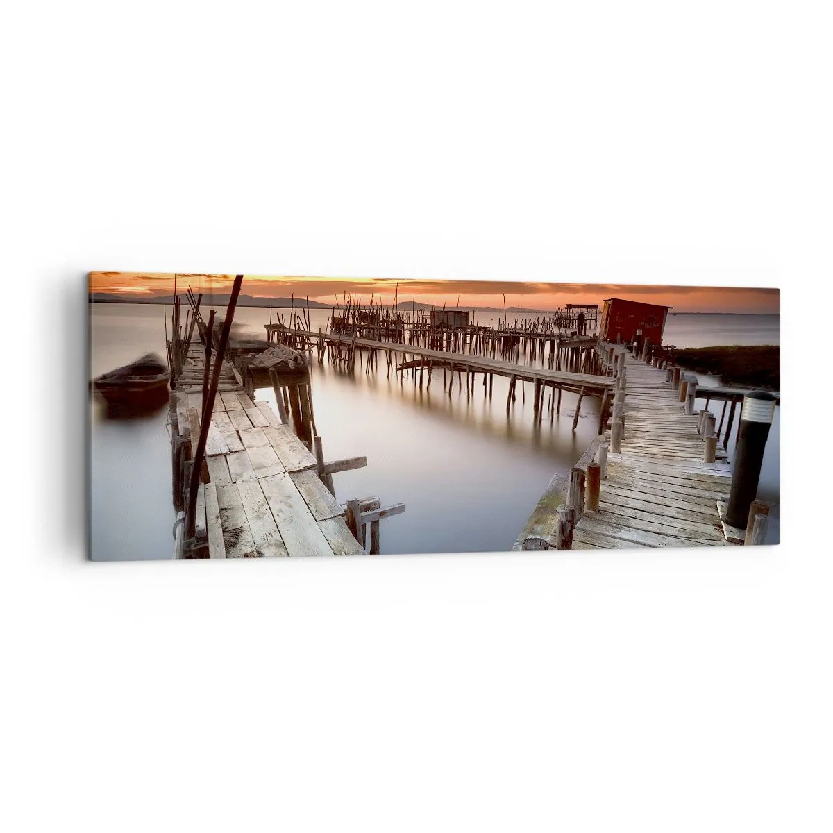 Lærredstryk - Billede på lærred - Autentisk, ikke en turistattrapp - 140x50 cm