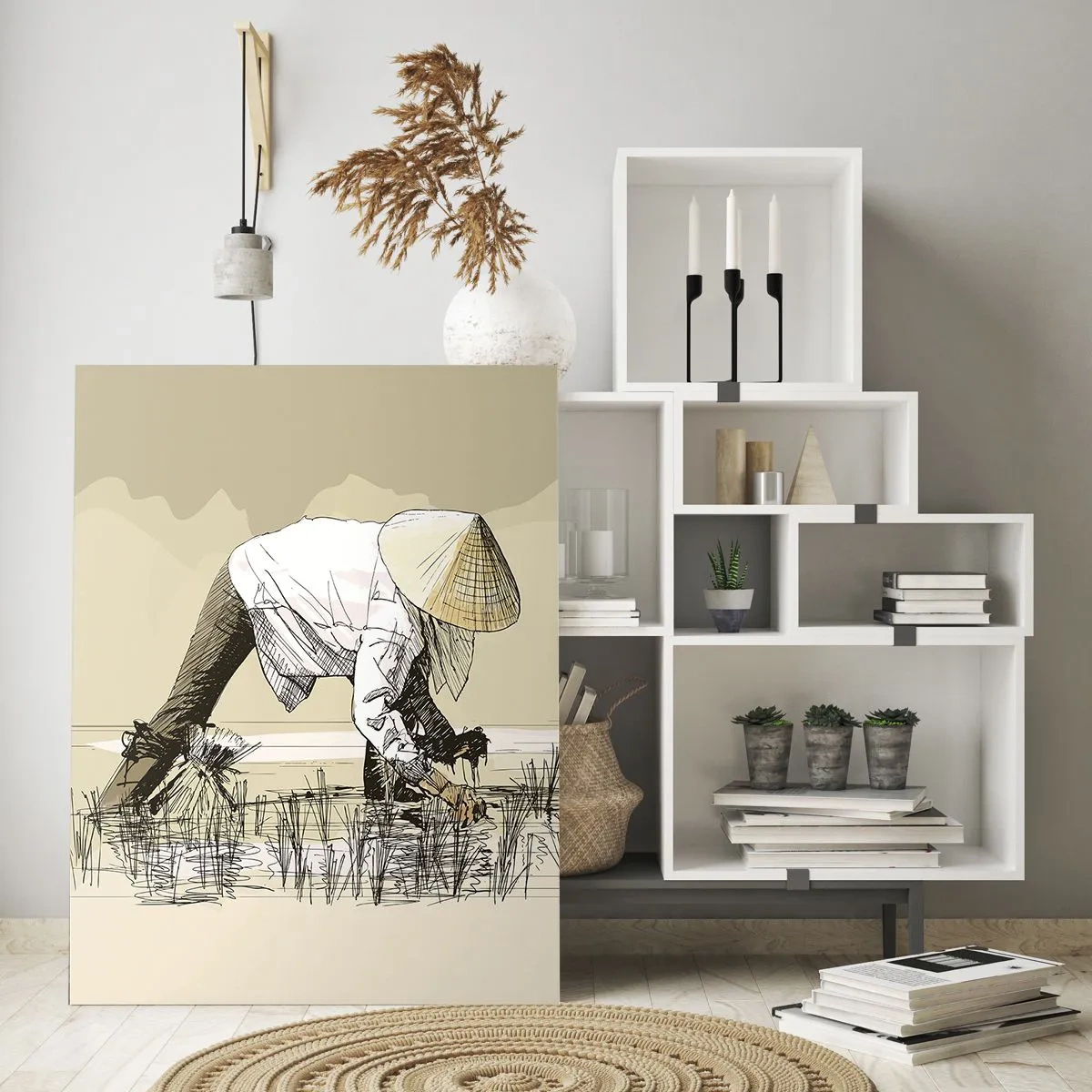 Billede på glas - God høst - 50x70 cm