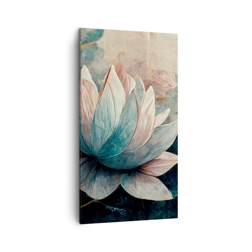 Lærredstryk - Billede på lærred - Søens stjerner - 45x80 cm