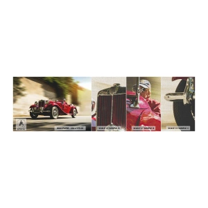 Prøve Fototapet Premium Canvas - Smukkere end Nike fra Samothrake - Bil, Retro, Cabriolet - 100x30 cm