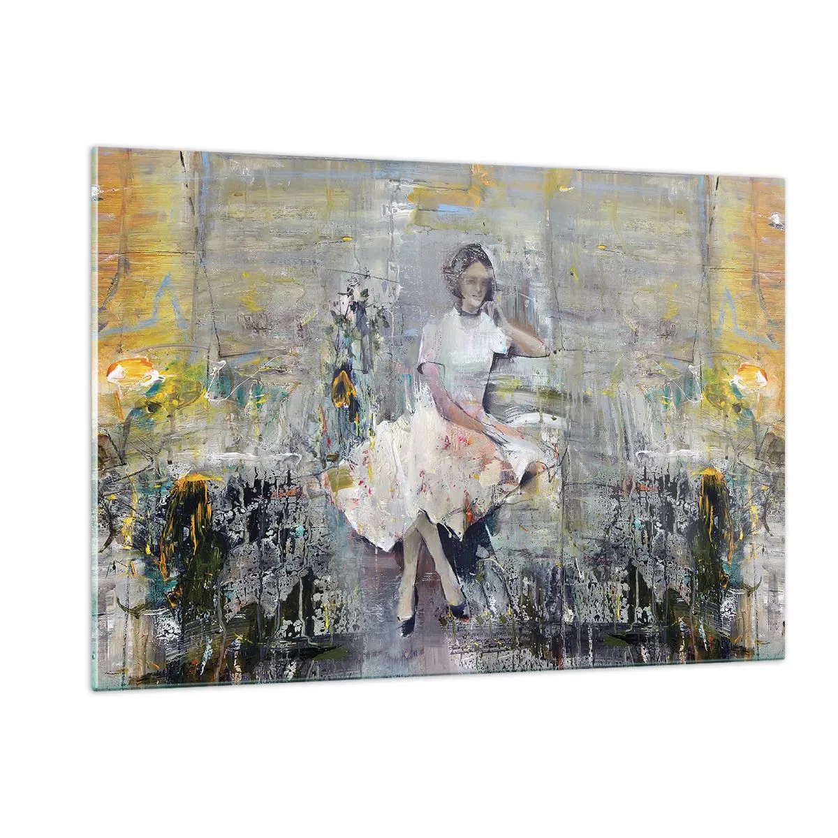 Billede på glas - Klassisk og moderne - 120x80 cm