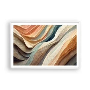 Plakat i hvid ramme - Øjeblikke før forandring - 91x61 cm