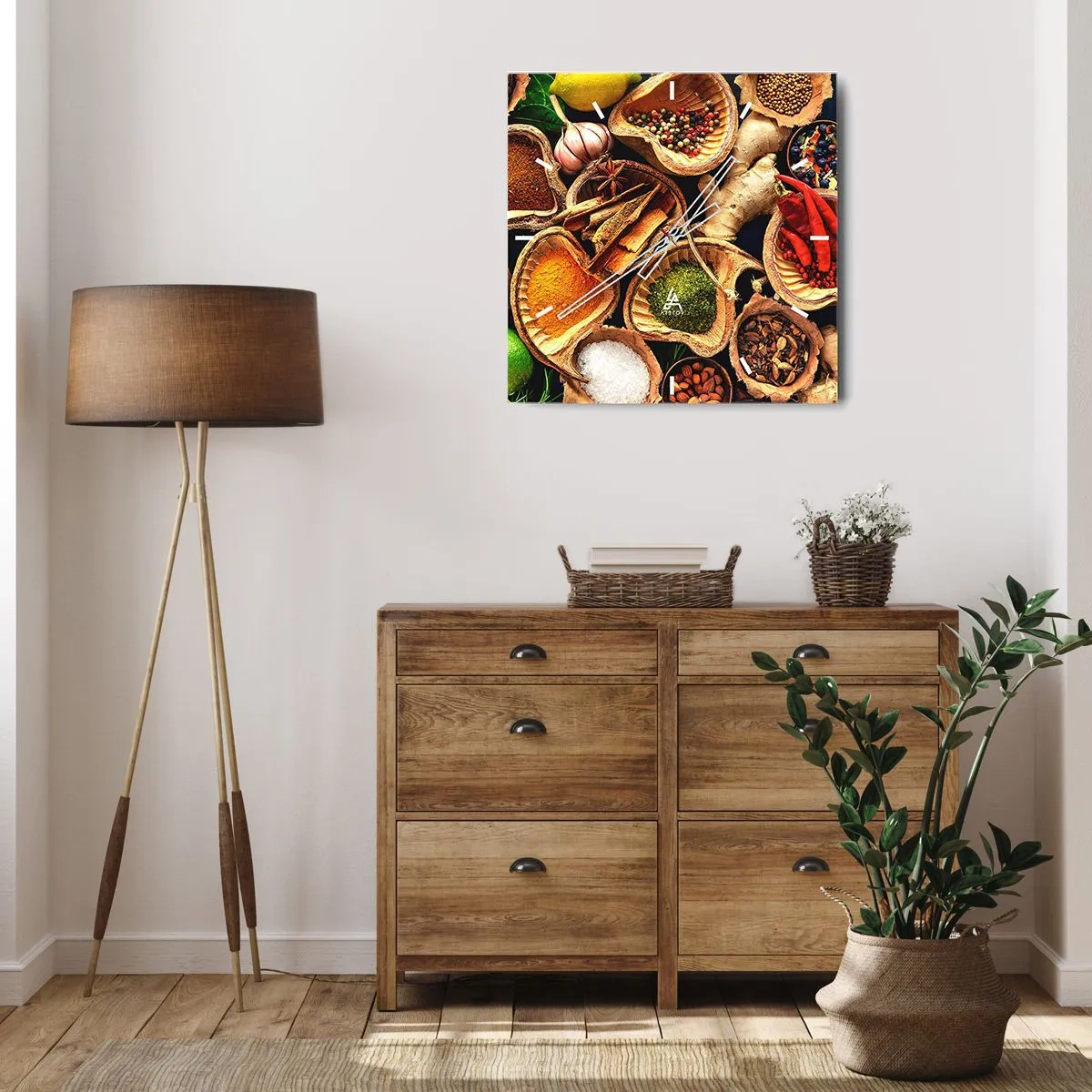 Vægur, Uret - Tag, hvad du vil have - 40x40 cm