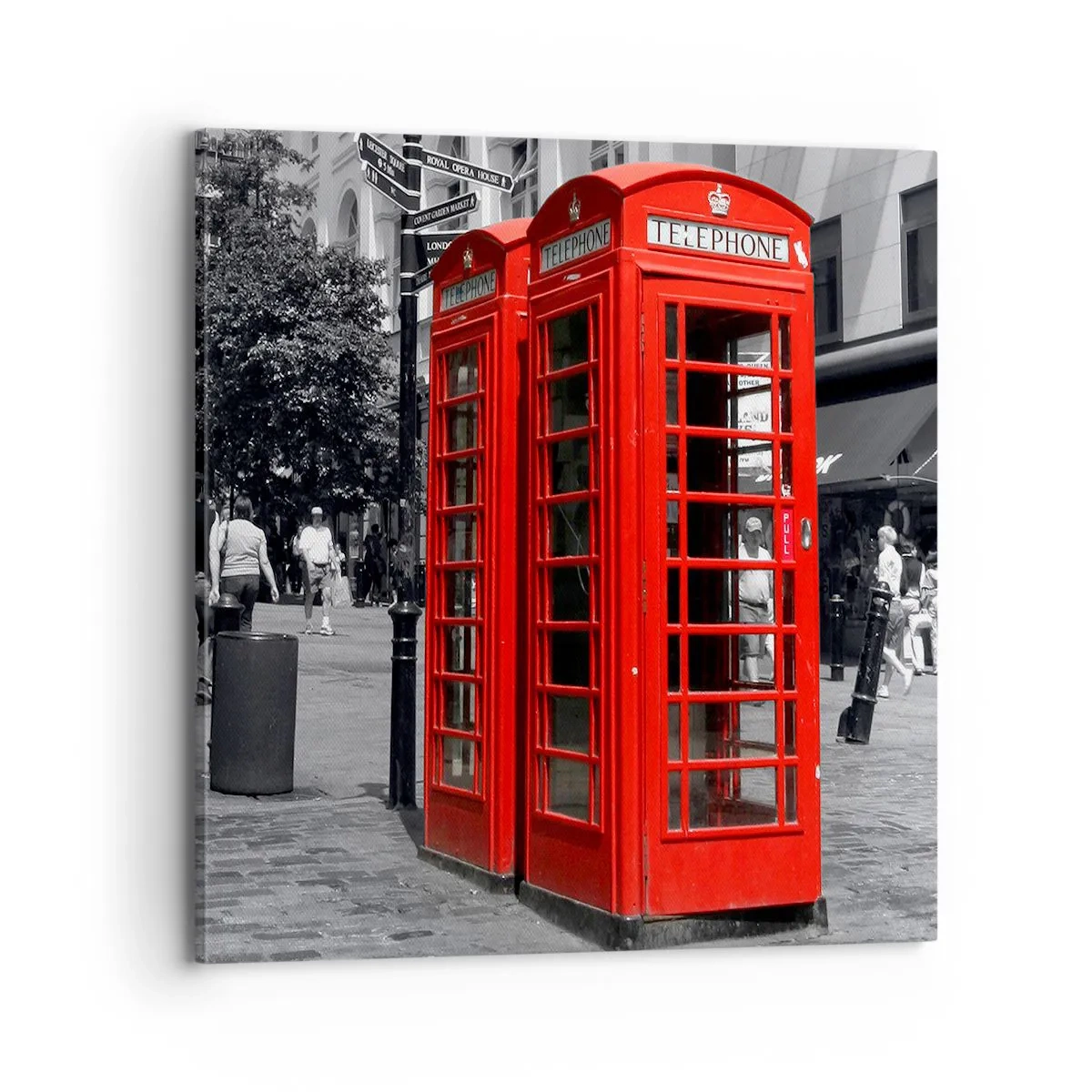 Lærredstryk - Billede på lærred - , - 70x70 cm