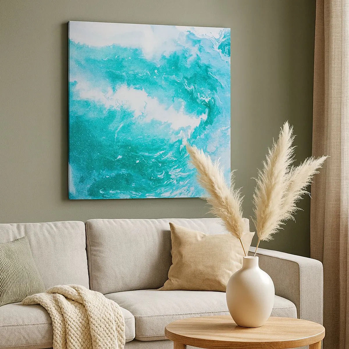 Lærredstryk - Billede på lærred - I kernen af elementet - 30x30 cm