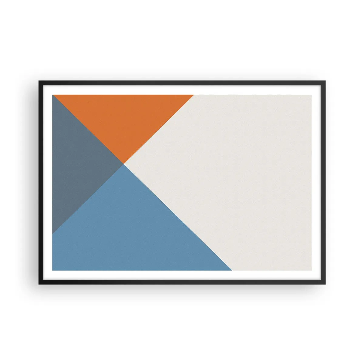 Plakat i sort ramme - Med hensyn til ... - 100x70 cm