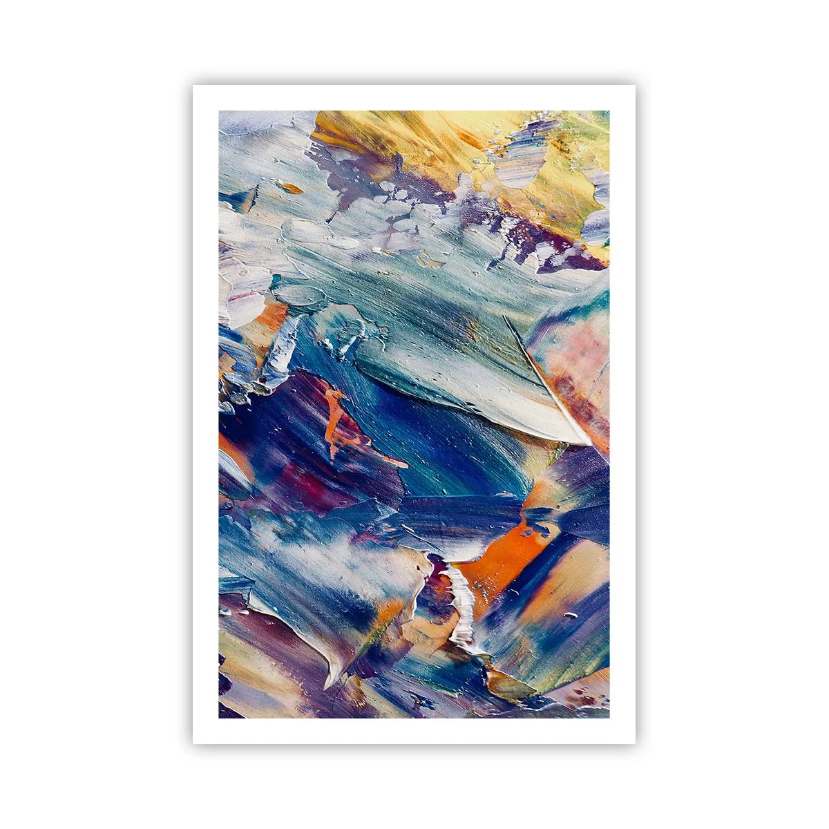 Plakat - Forvirring af farver - 61x91 cm