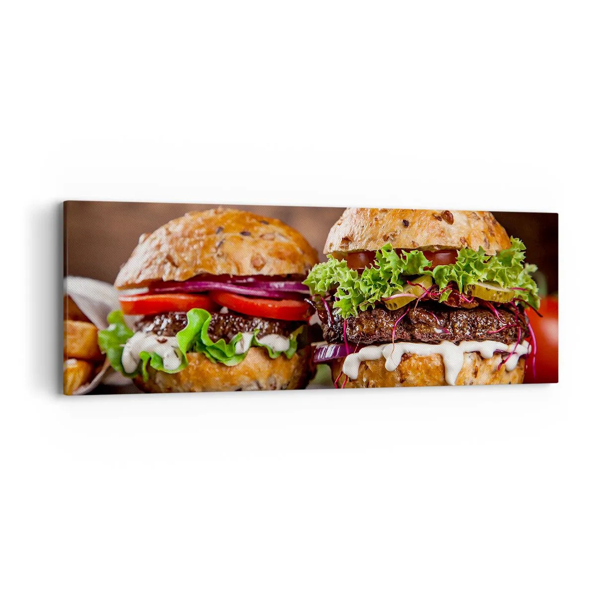 Lærredstryk - Billede på lærred - American dream - 90x30 cm