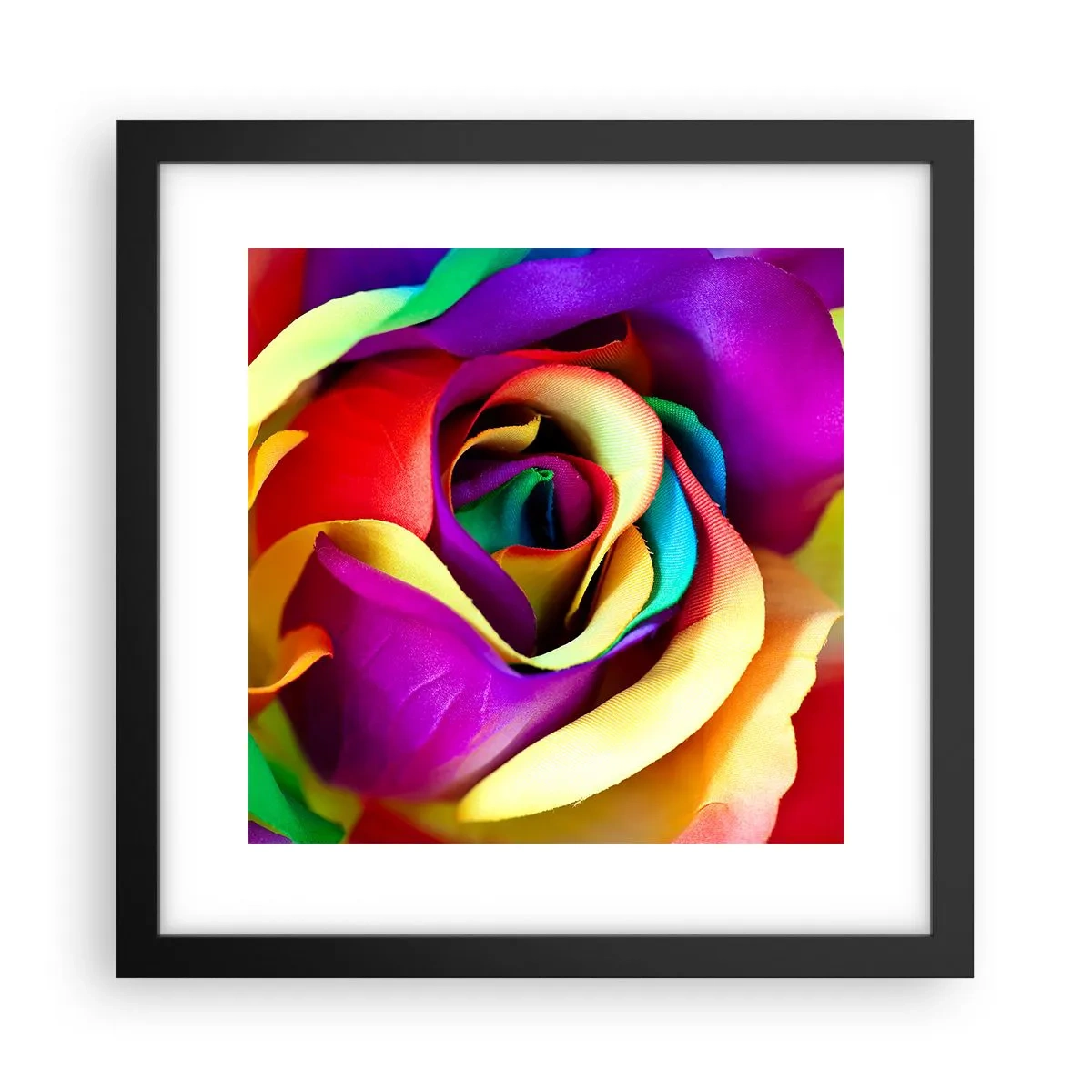 Plakat i sort ramme - Dette er umuligt - 30x30 cm