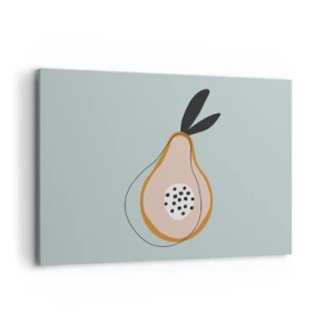 Lærredstryk - Billede på lærred - Trænge ind i tingenes natur - 100x70 cm