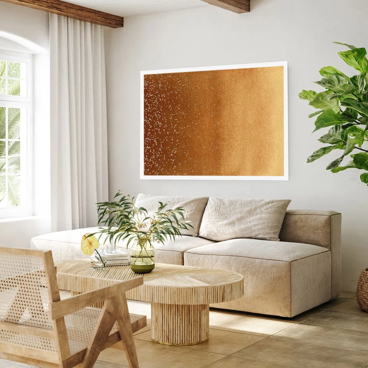 Plakat - Lysets fødsel - 100x70 cm