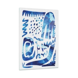 Billede på glas - Tilbage til rødderne - 50x70 cm