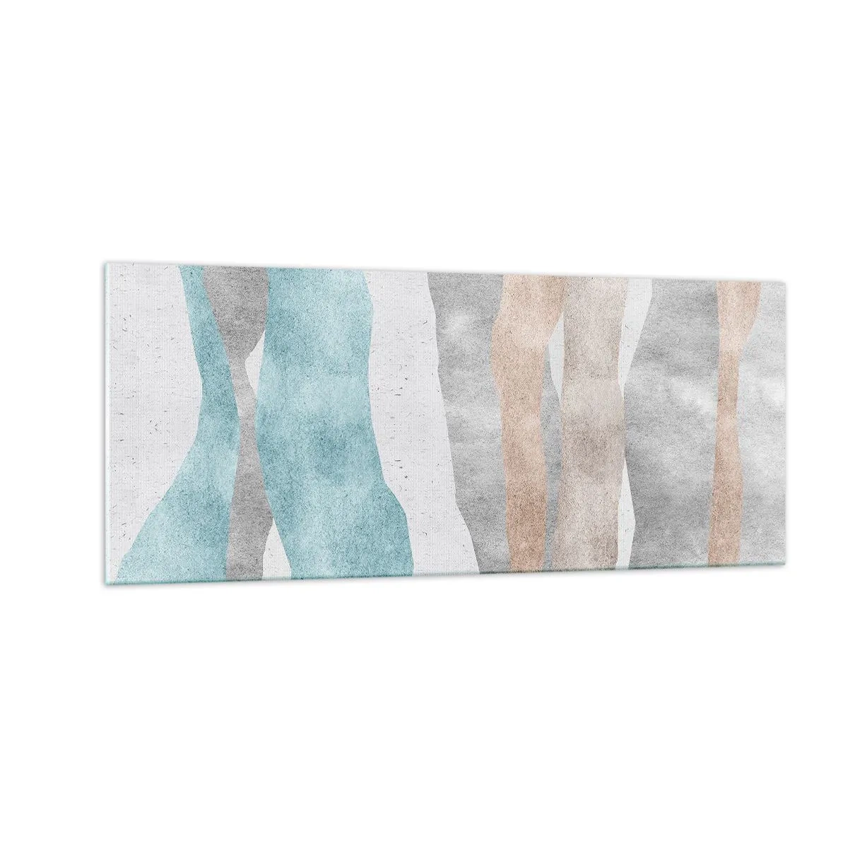 Billede på glas - En undersøgelse af intimitet - 100x40 cm