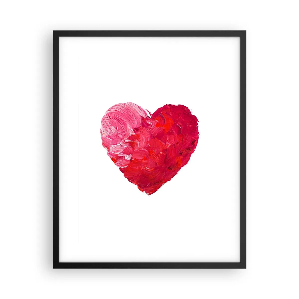 Plakat i sort ramme - All you need is love - 40x50 cm