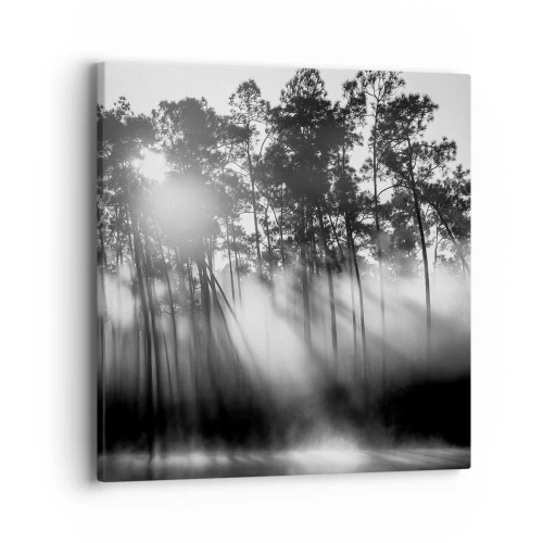 Lærredstryk - Billede på lærred - Ustoppelig sol - 40x40 cm