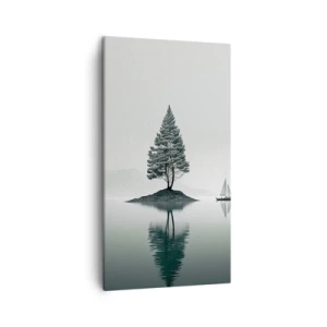 Lærredstryk - Billede på lærred - En drøm - 45x80 cm