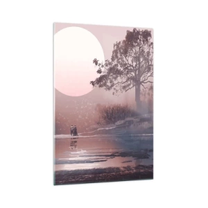 Billede på glas - Natlige mærkværdigheder - 70x100 cm