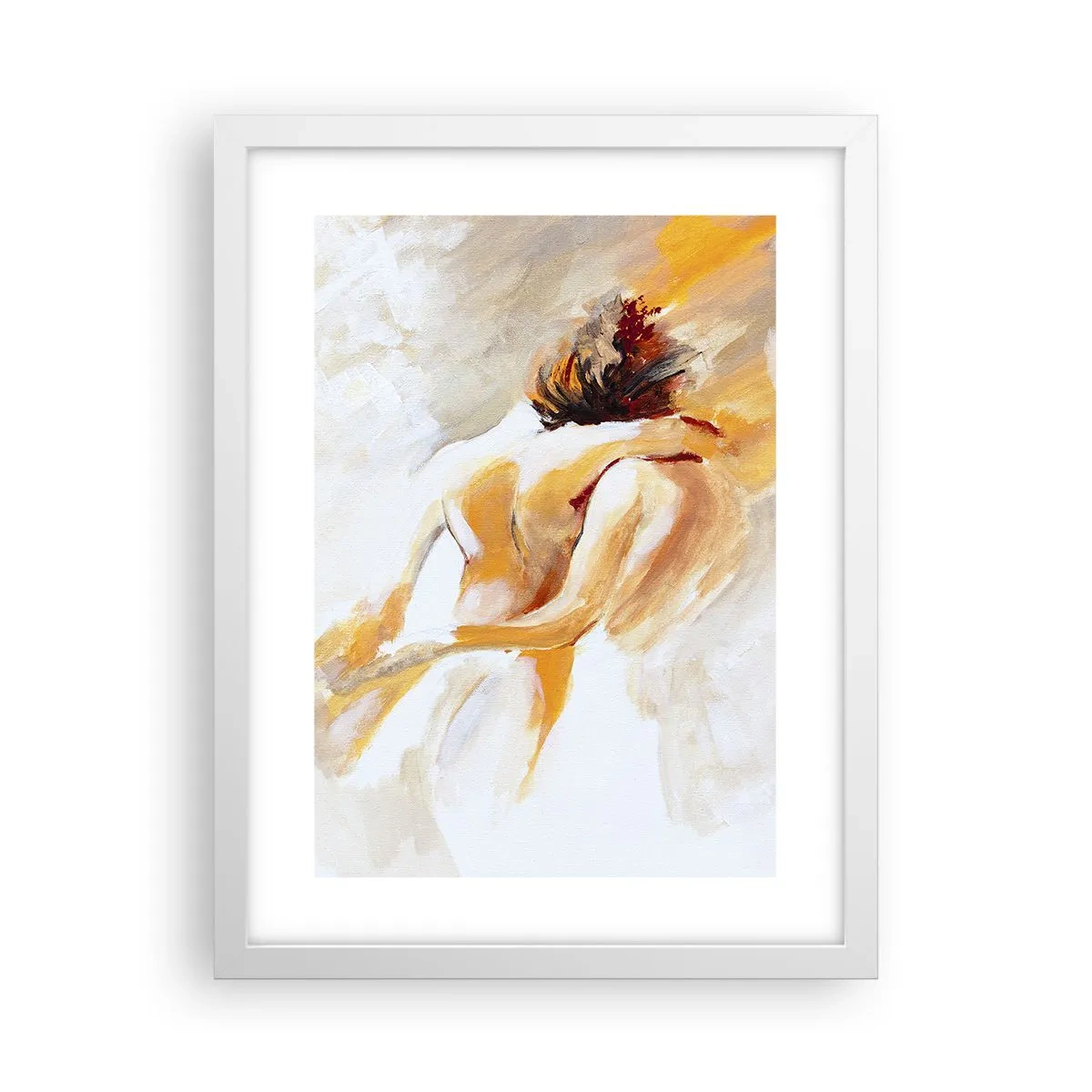 Plakat i hvid ramme - I himlen af nærhed - 30x40 cm
