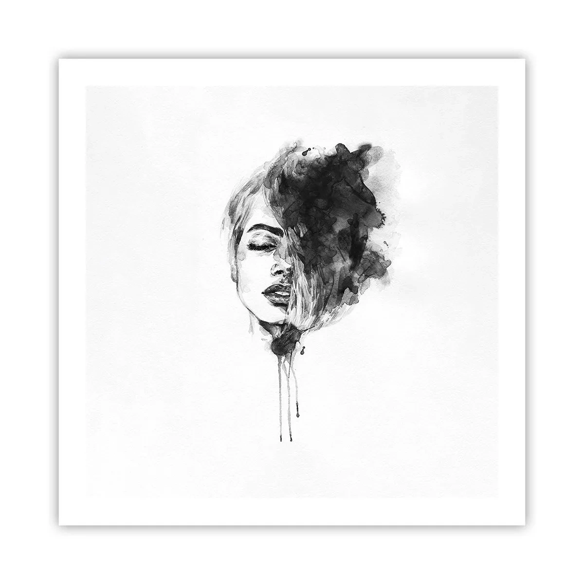 Plakat - Hvad piger drømmer om - 60x60 cm