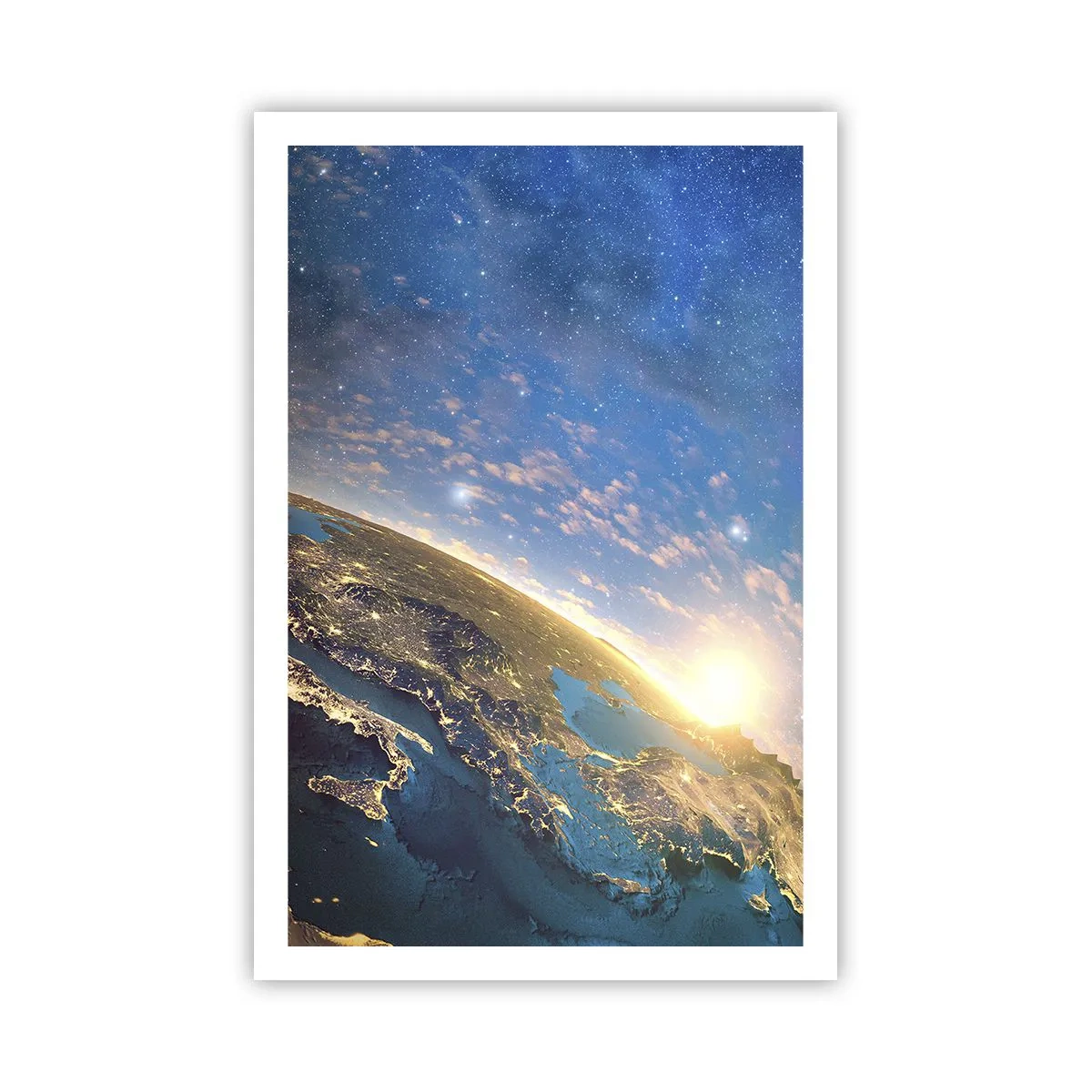 Plakat - Lad os se på hinanden på afstand - 61x91 cm