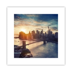 Plakat - Et monument til vestlig kultur - 30x30 cm