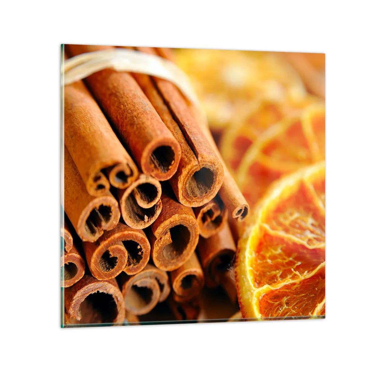 Billede på glas - Kan du lugte deres duft? - 60x60 cm