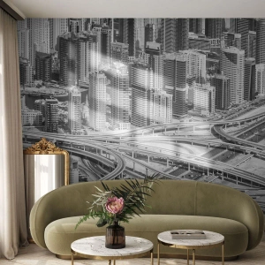 Fototapet Selvklæbende Deluxe Sticker - Dubai - den umulige by - By, Arkitektur, Metropolis - 250x175 cm
